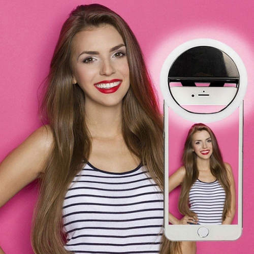 SELFIE LED OBROČ Z USB POLNILCEM