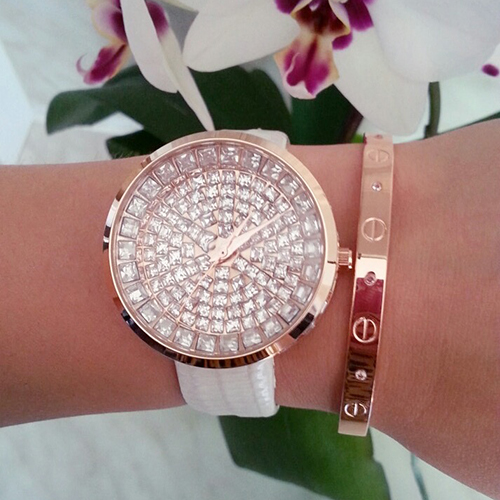 LUKSUZNA ZAPESTNICA ROSE GOLD